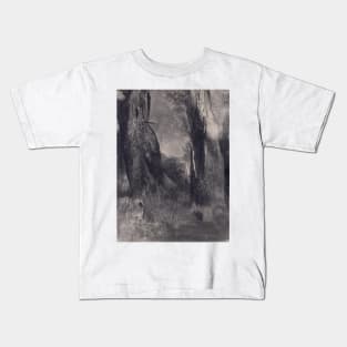 The Trees by Odilon Redon Kids T-Shirt